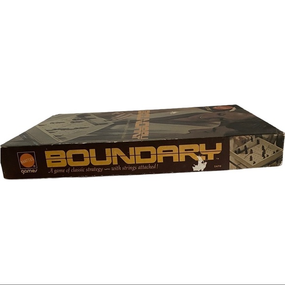 Vtg Boundary Strategy Board Game 1970 Mattel - Picture 6 of 10